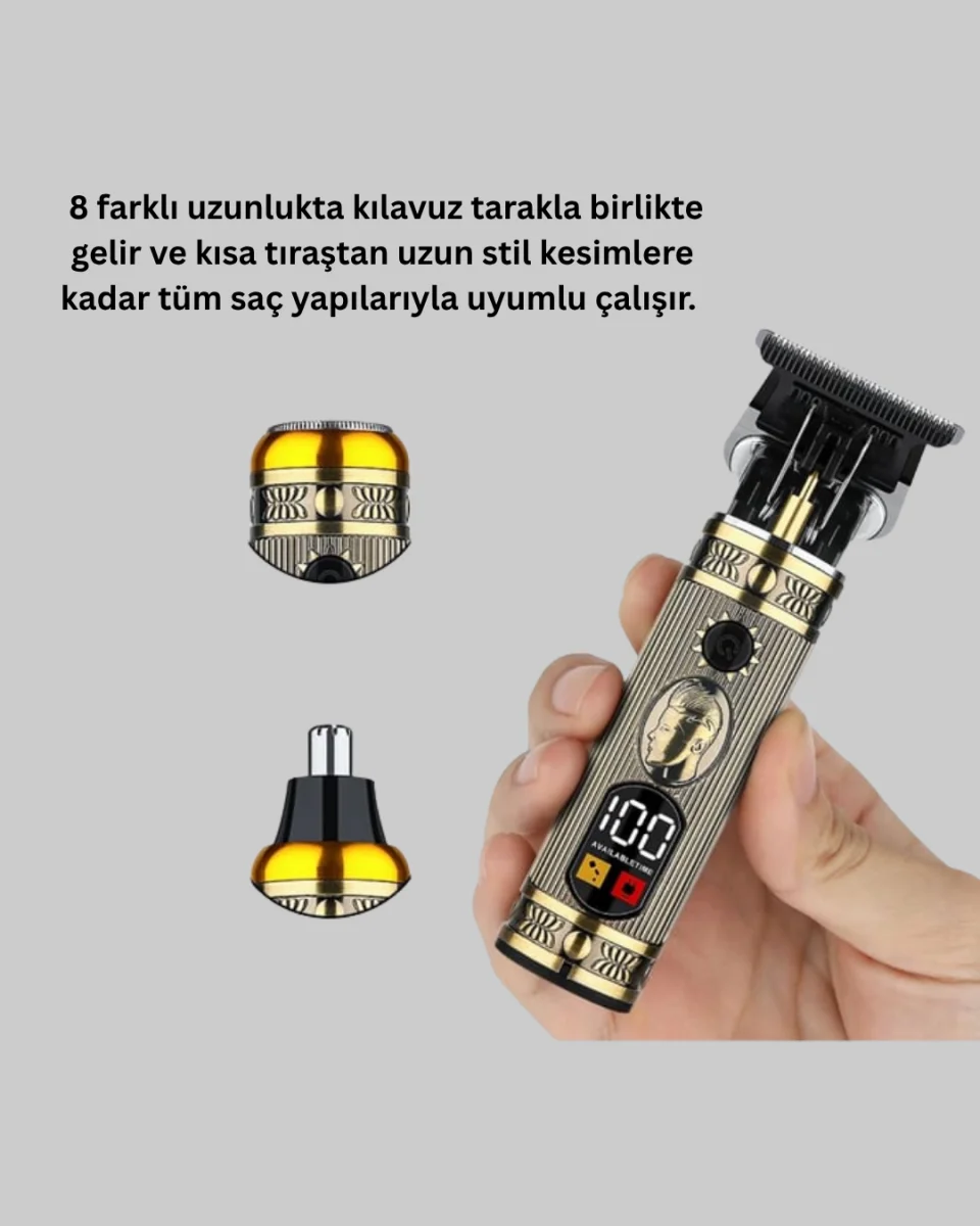 Taşınabilir Erkek Bakım Makinesi – USB Şarj Edilebilir