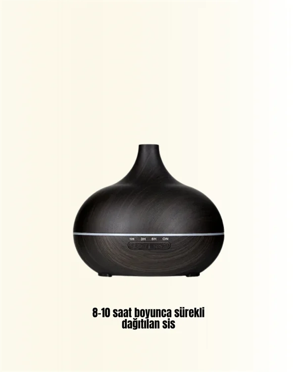 550 ml Ultrasonik Yağ Difüzörü ve Soğuk Buhar Nemlendirici