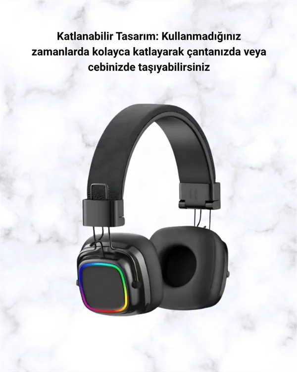 Yüksek Ses Kaliteli Kablosuz Kulak Üstü Kulaklık – BT 5.3