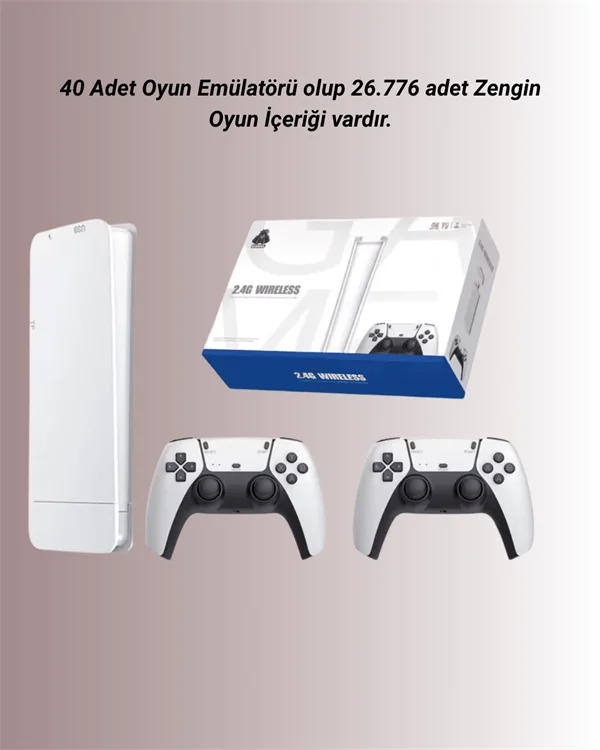 4K Destekli Bluetooth Retro Oyun Konsolu – M15 Modeli