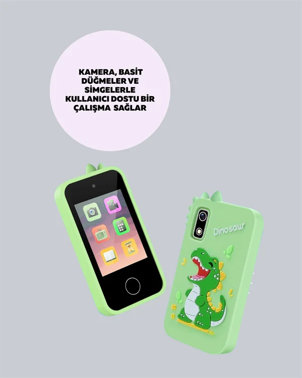 Çocuklar İçin Eğitici ve Eğlenceli Dijital Kamera