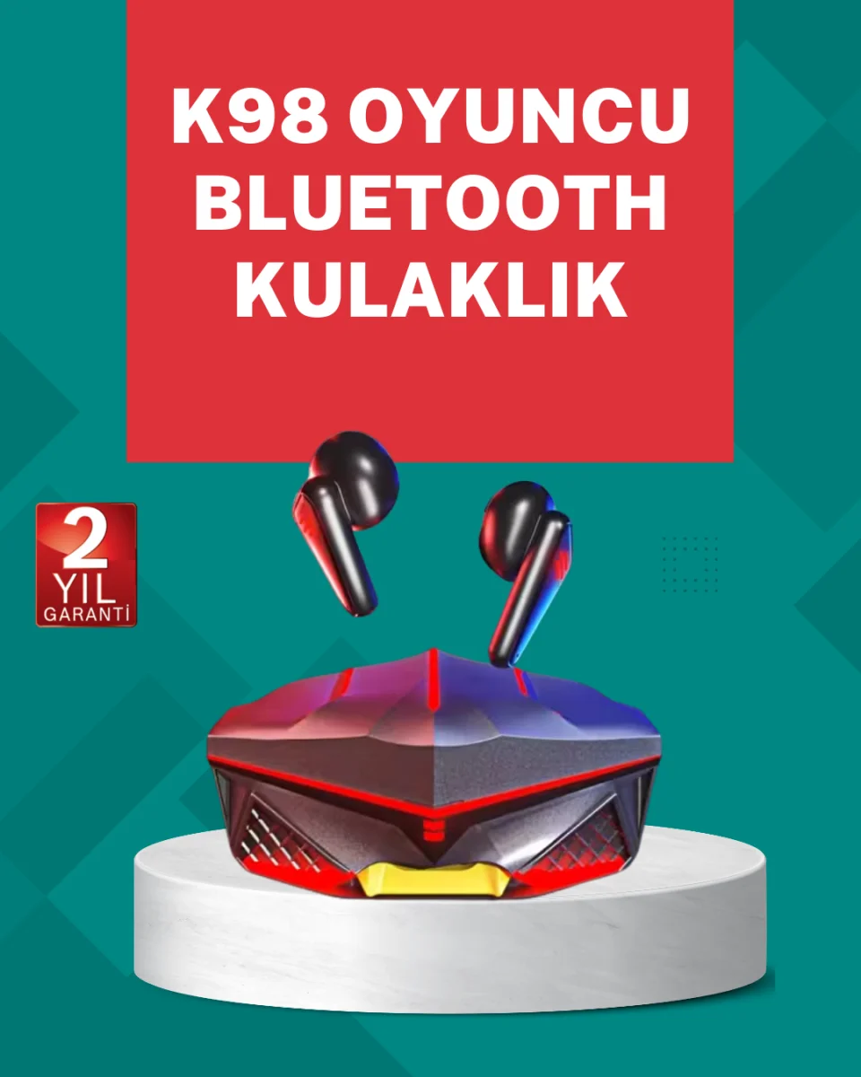 Led Işıklı Kablosuz Gaming Kulaklık Ergonomik Tasarım