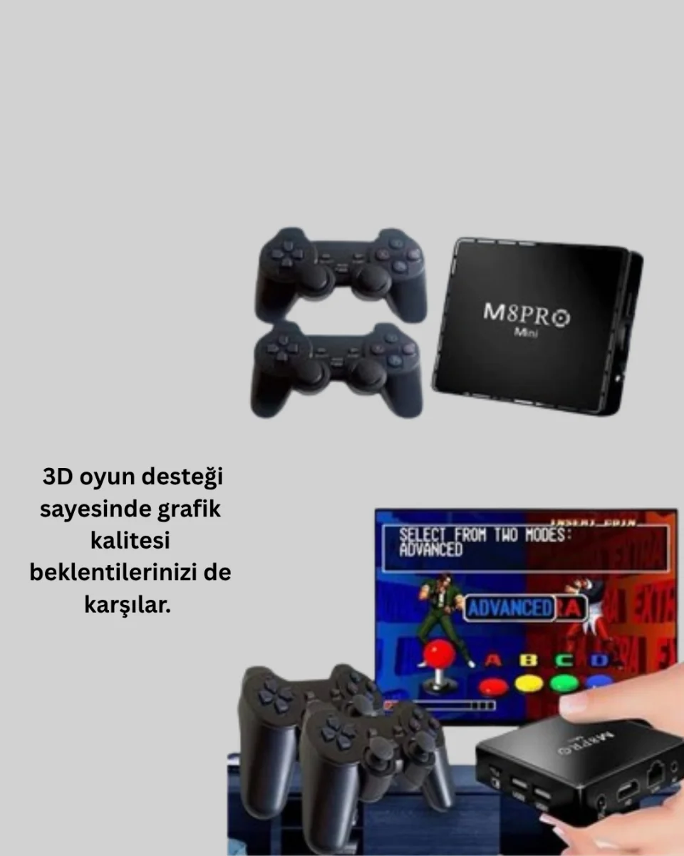 HDMI Destekli Android Oyun ve Medya Cihazı