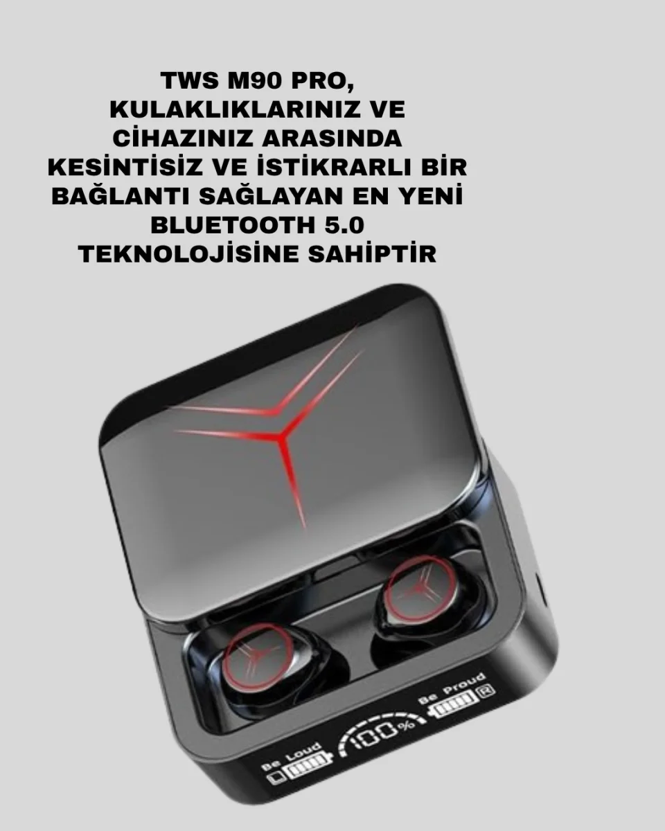 Ergonomik Tasarımlı Kablosuz Bluetooth Kulaklık – Yüksek Ses Performansı