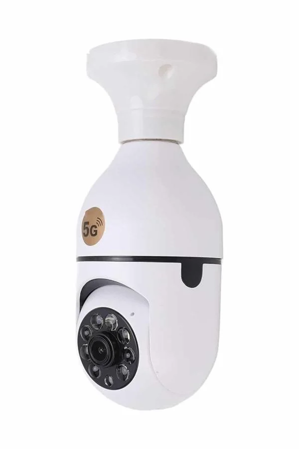 Akıllı Kamera Wifi Kamera Duylu Ampul Görünümlü 360 Derece Dönebilen Ev Kamerası