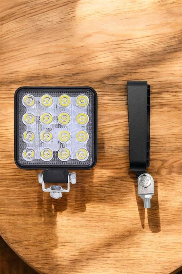 Tepe Lambası Çalışma Lambası Sis Lambası 16 Led Beyaz Led Işık