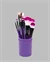 12 Parça Yumuşak Kıllı Makyaj Fırçası Seti Yüz ve Göz Makyajına Uygun Profesyonel Kullanım