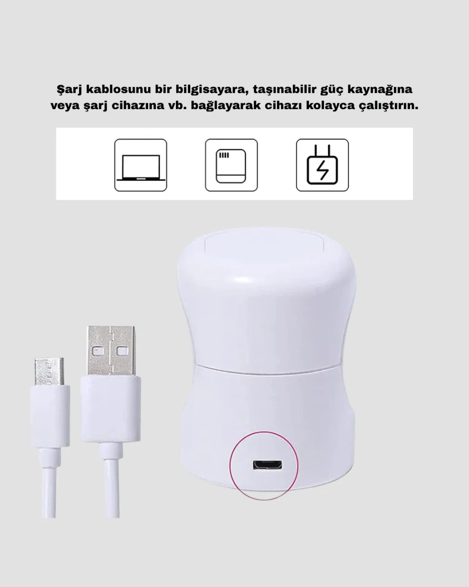 UV ve LED Jel Kurutmaya Uygun – Çift Dalga Boylu Mini Kurutucu