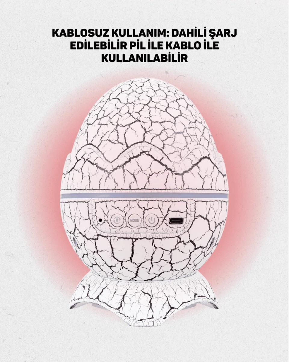 Ayarlanabilir Parlaklık ve Sis Efektli Atmosfer Lambası