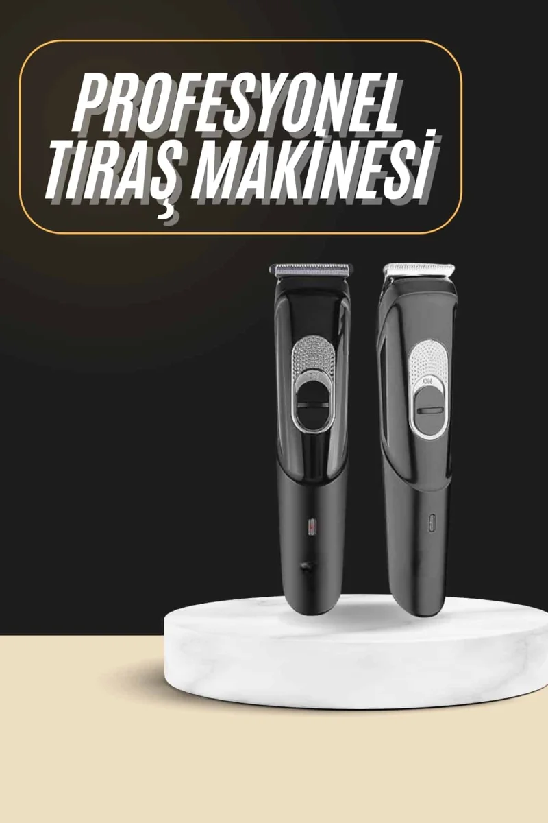 Lazer Epilasyon Öncesi Kısaltma Şarjlı Saç Sakal Tıraş Makinesi Ense Kesme Makinesi
