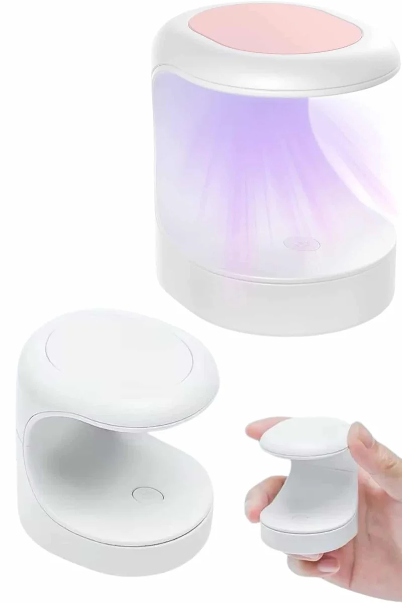 Kalıcı Oje Kurutucu Mini UV Işınlı Taşınabilir Hızlı ve Pratik Oje Kurutucu