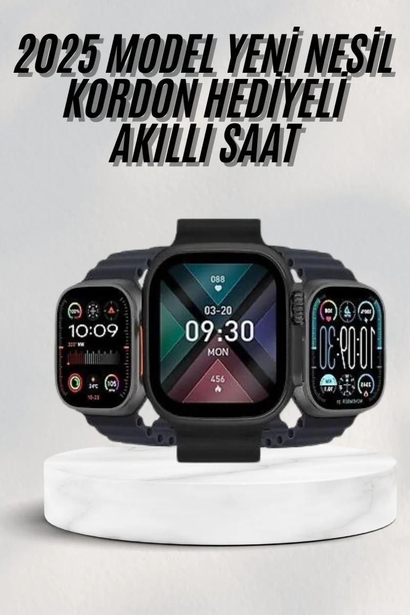 Android ve İOS Uyumlu Arama Konuşma Yapabilen Akıllı Saat