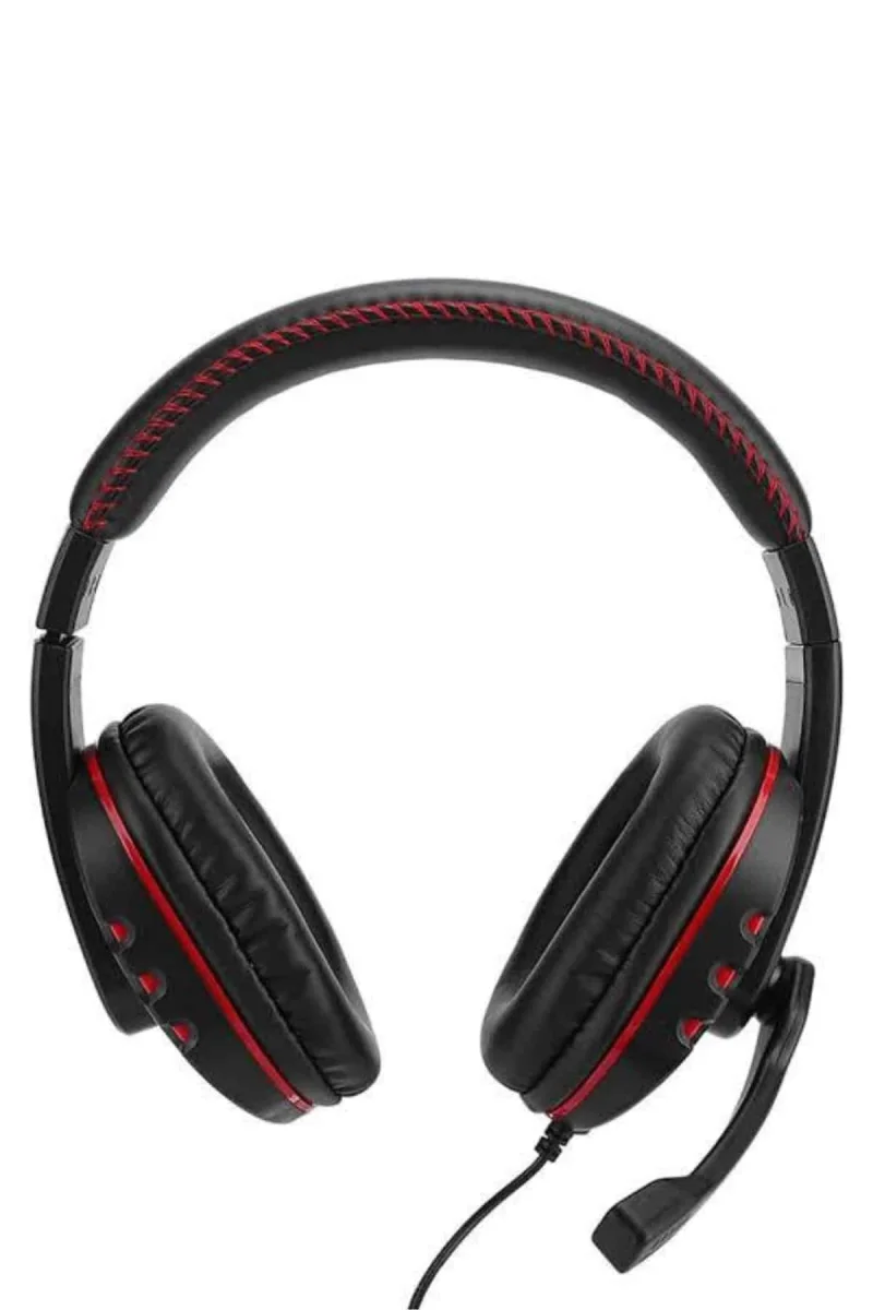 Mikrofonlu Gamer Kulaklık Oyuncu Kulaklığı Yüksek Ses Kaliteli Stereo Yumuşak Yastıklar