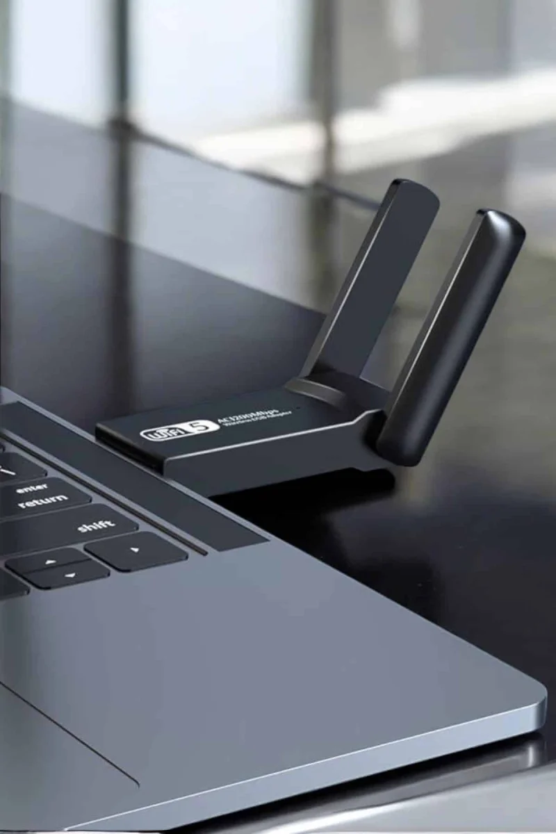 Wifi Adaptör Çift Bantlı Kablosuz Wifi Adaptörü