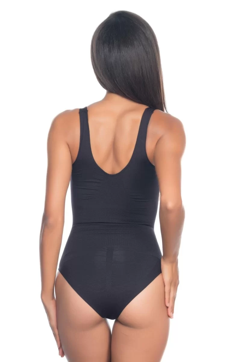 Siyah Kalın Askılı Body Korse