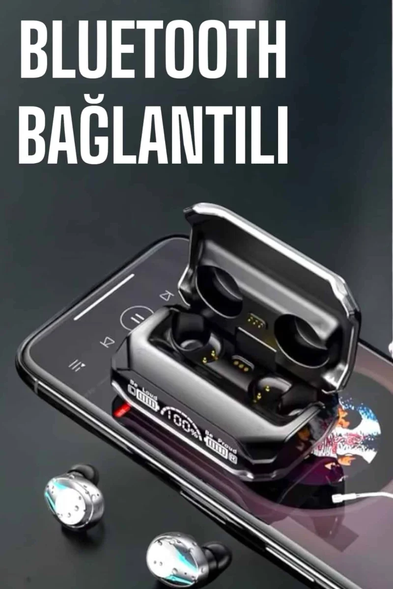 Yeni Nesil Kablosuz Bluetooth Kulaklık Dijital Göstergeli 5.3 Bluetooth