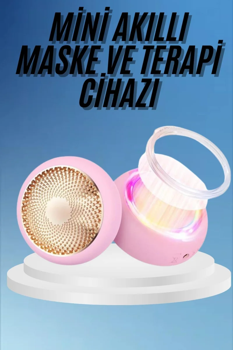 Işık Terapi Cihazı Led Işık Akıllı Maske Cihazı Mini Taşınabilir