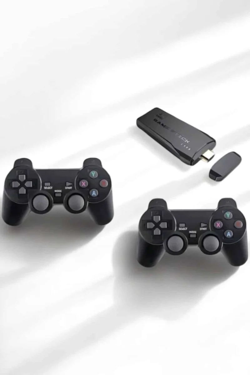 Gaming Atari 2.4g Uyumlu Kablosuz Çift Kol Game Stick
