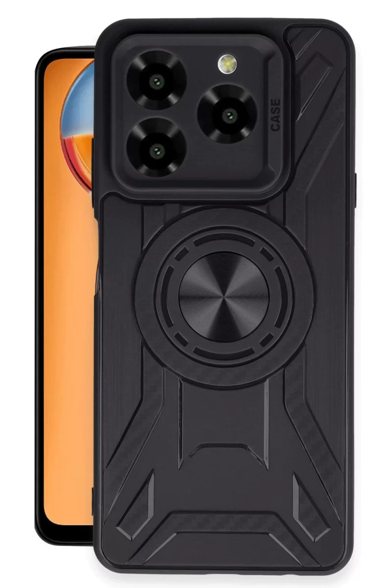 Newface General Mobile Era 50 Kılıf Lincoln Silikon - Siyah