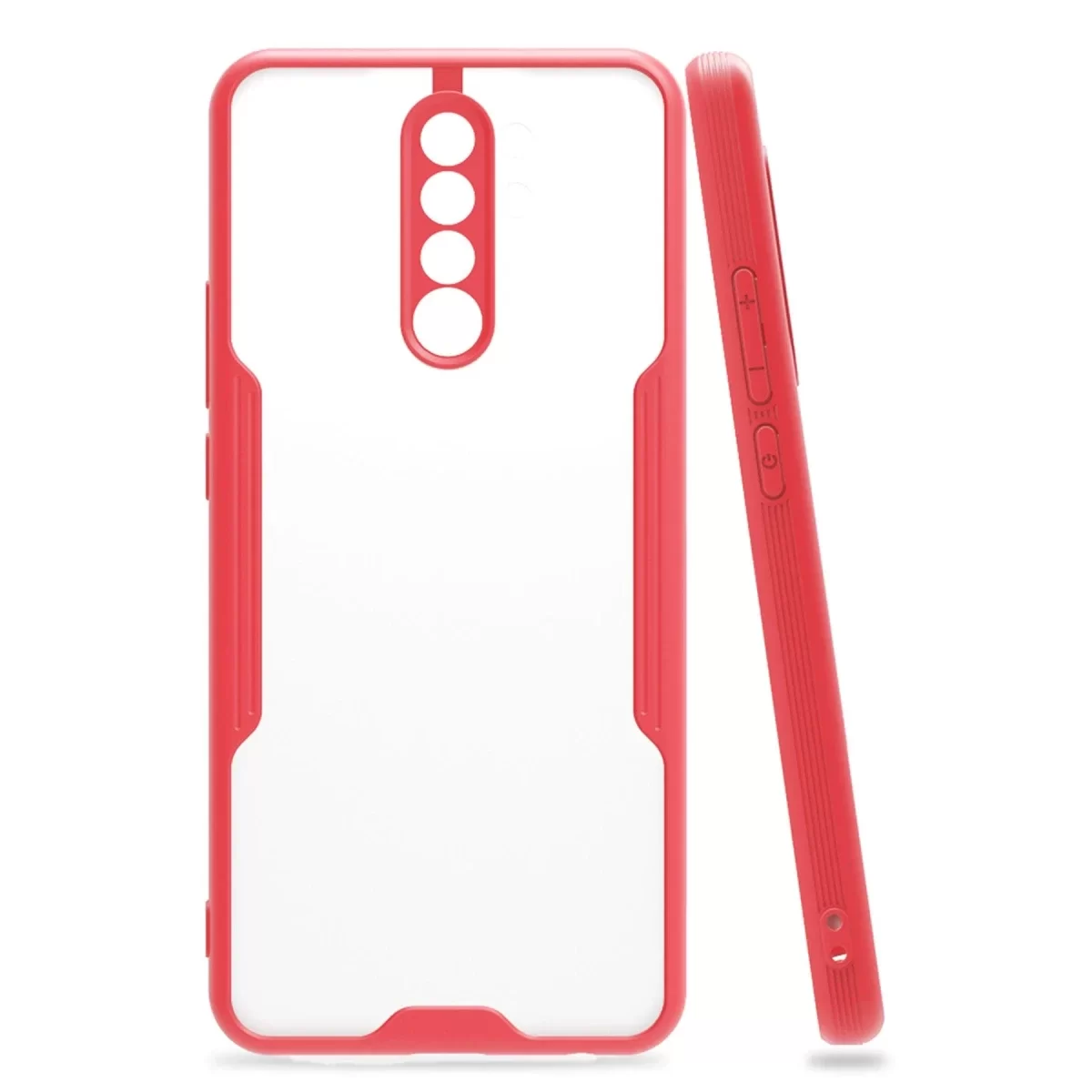 Newface Xiaomi Redmi Note 8 Pro Kılıf Platin Silikon - Pembe