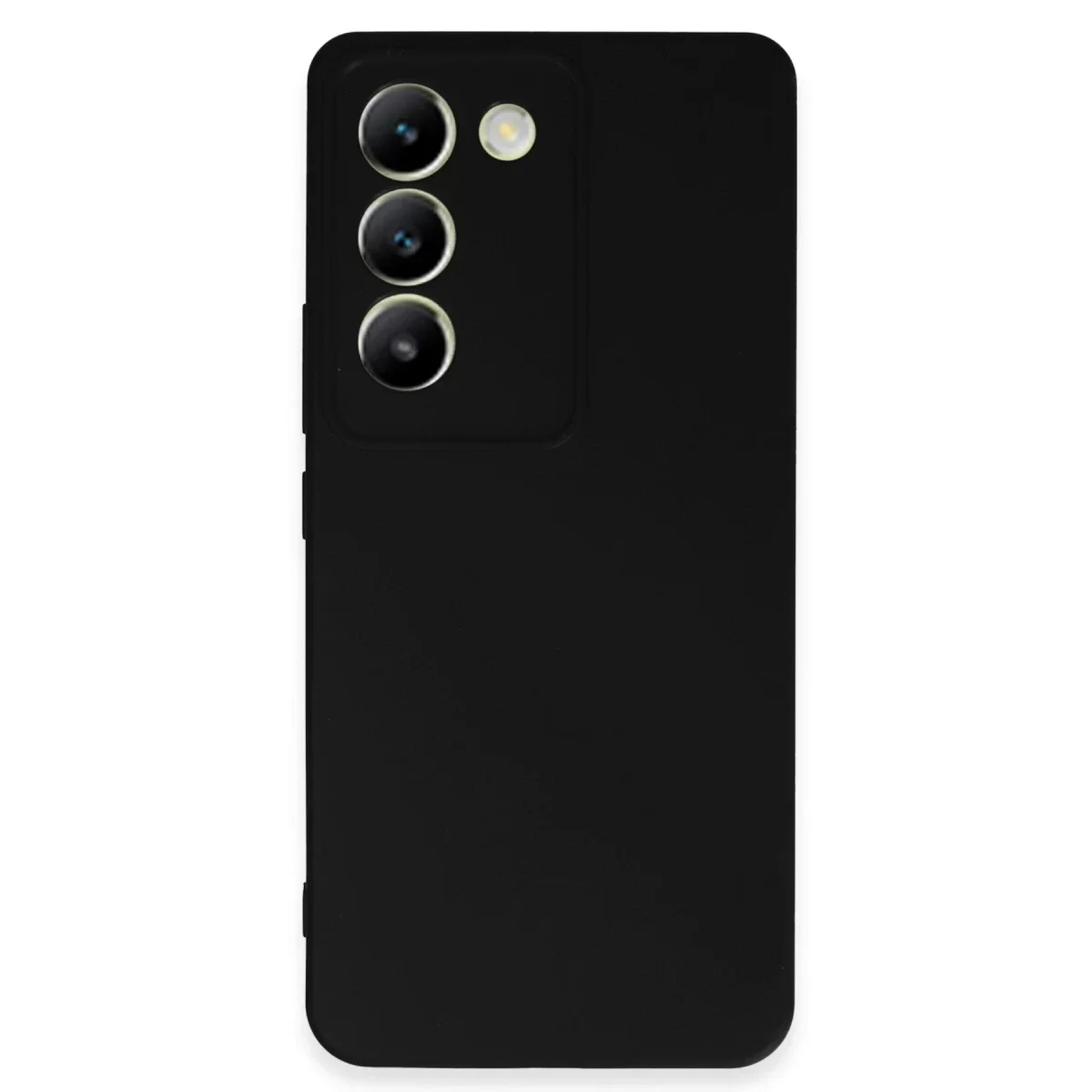 Newface Vivo V30 Lite 4G Kılıf First Silikon - Siyah