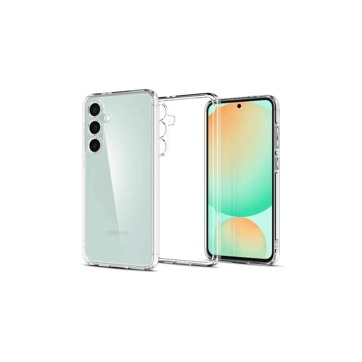 Newface Samsung Galaxy S24 FE Kılıf Lüx Şeffaf Silikon