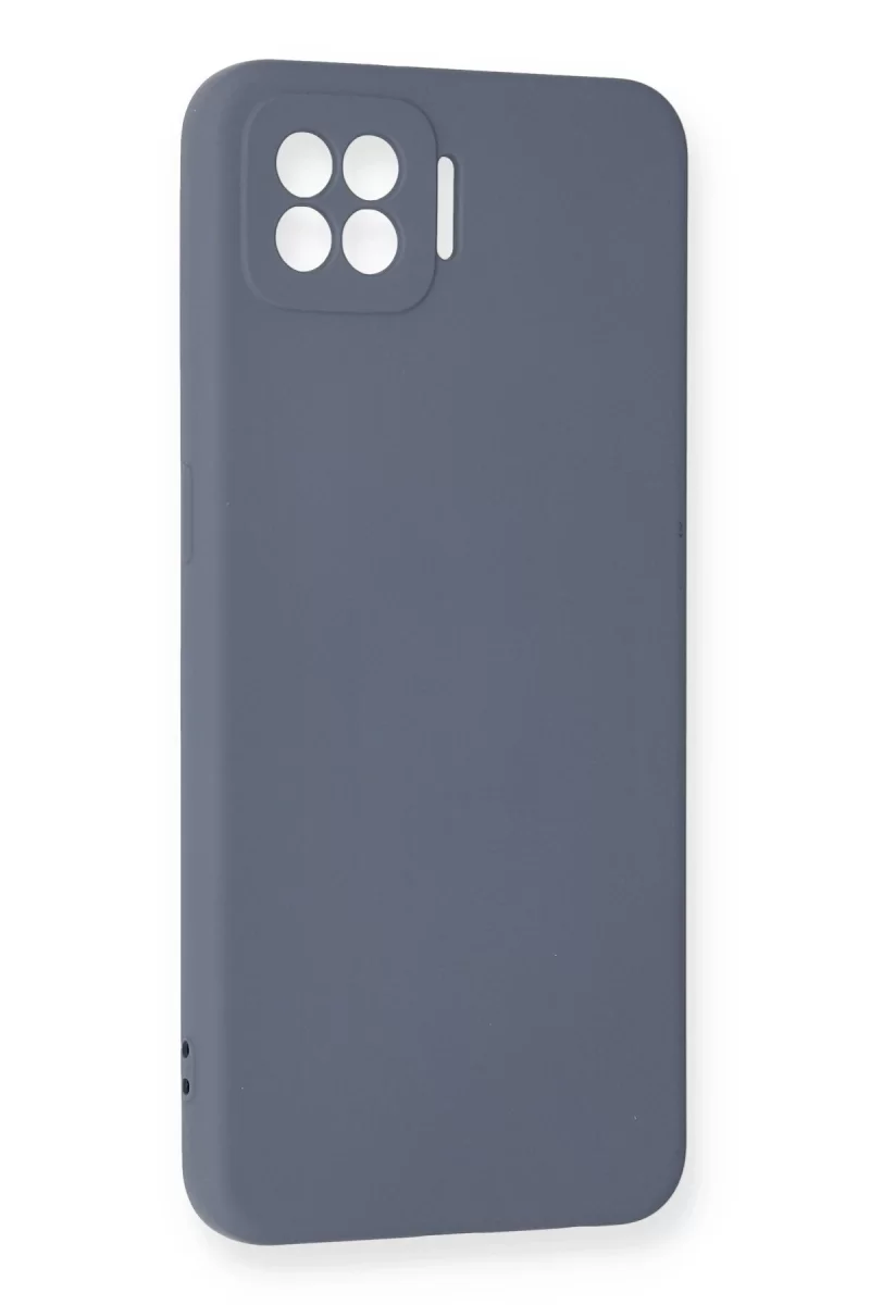 Newface Oppo A73 Kılıf Nano içi Kadife Silikon - Gri
