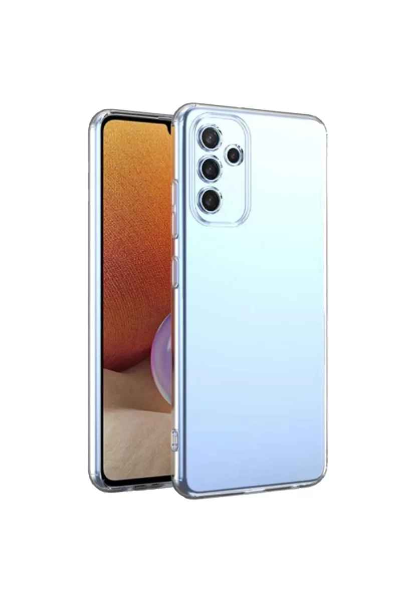 Newface Samsung Galaxy A54 5G Kılıf Lüx Şeffaf Silikon