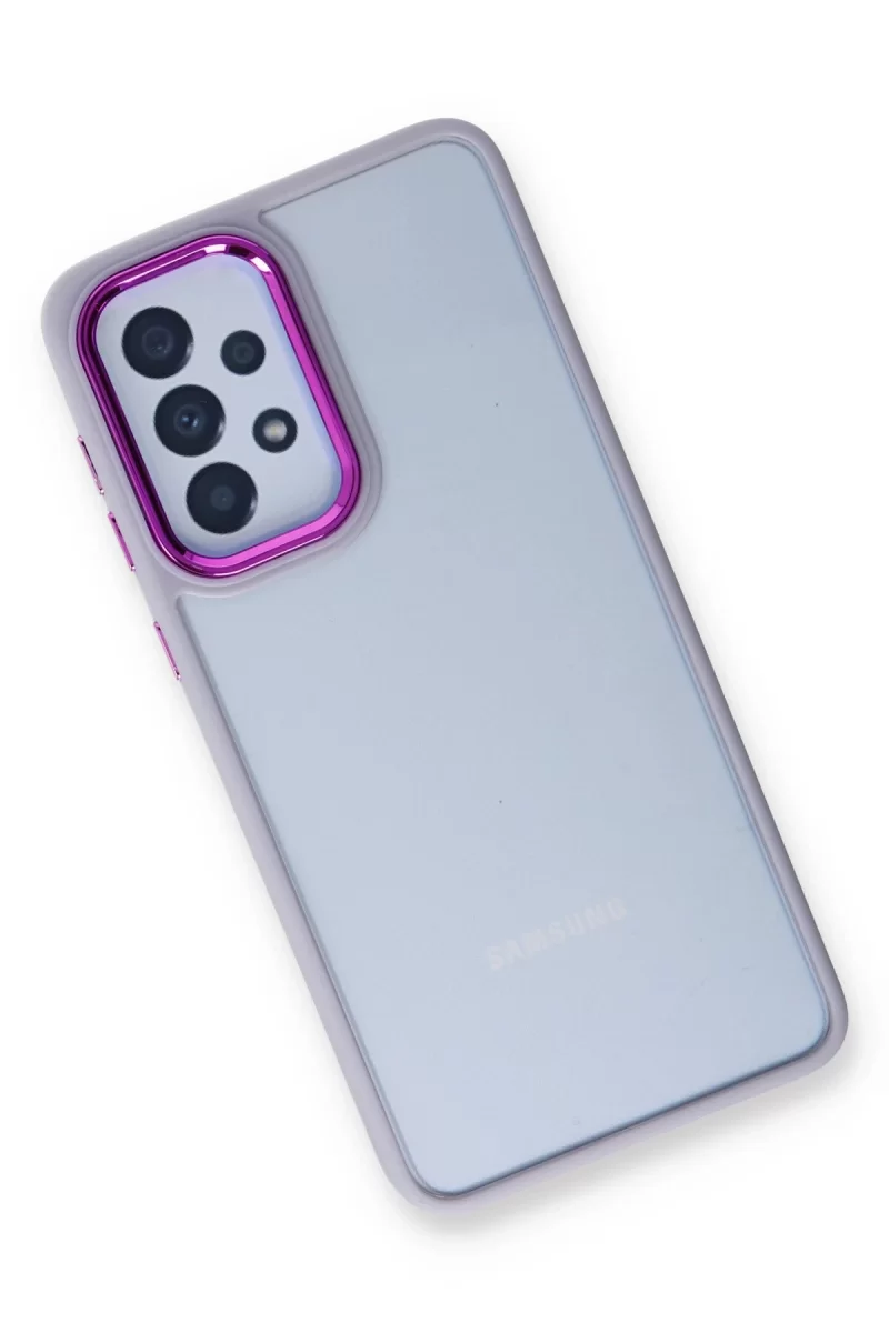 Newface Samsung Galaxy A73 5G Kılıf Dora Kapak - Lila