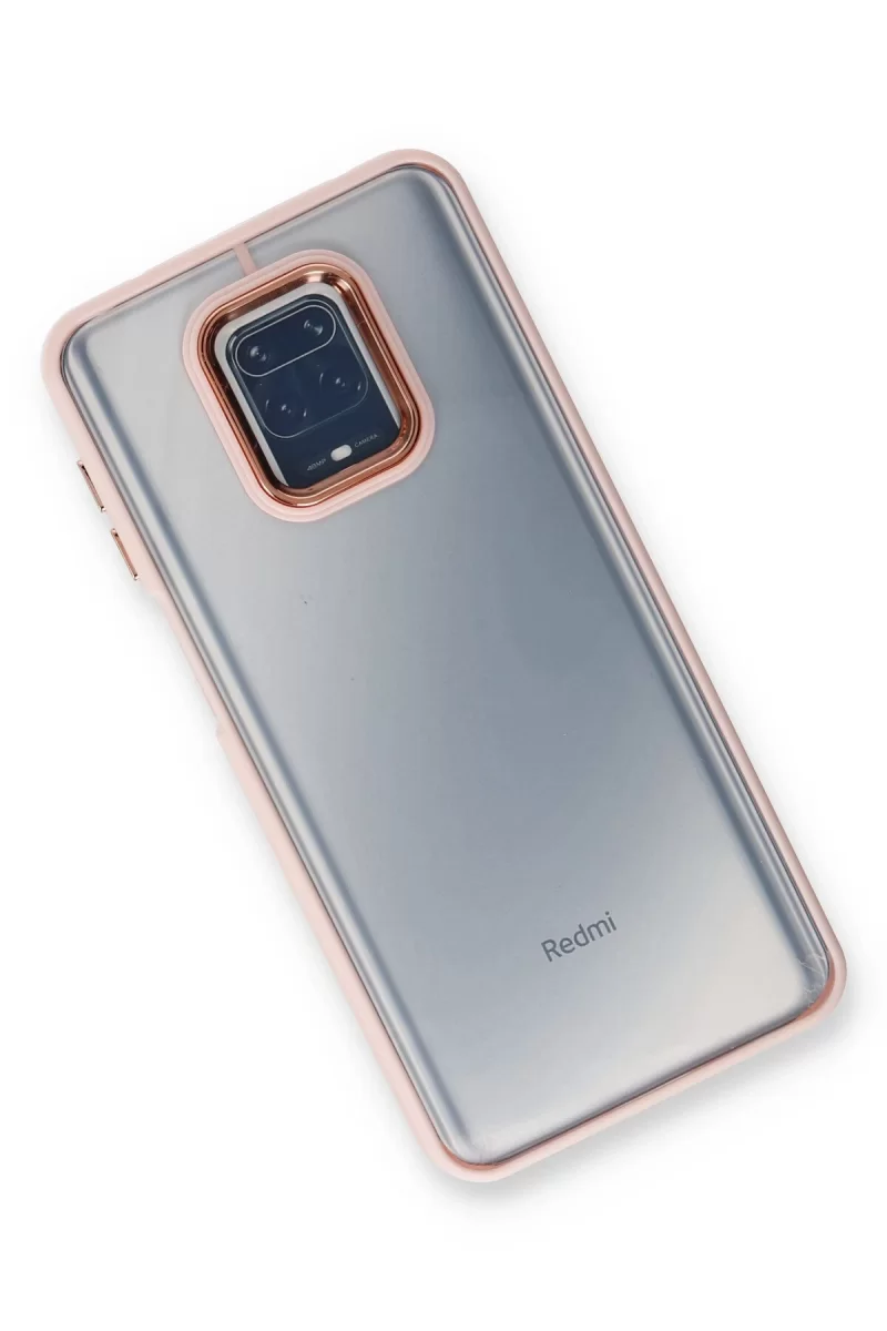 Newface Xiaomi Redmi Note 9 Pro Kılıf Dora Kapak - Pudra