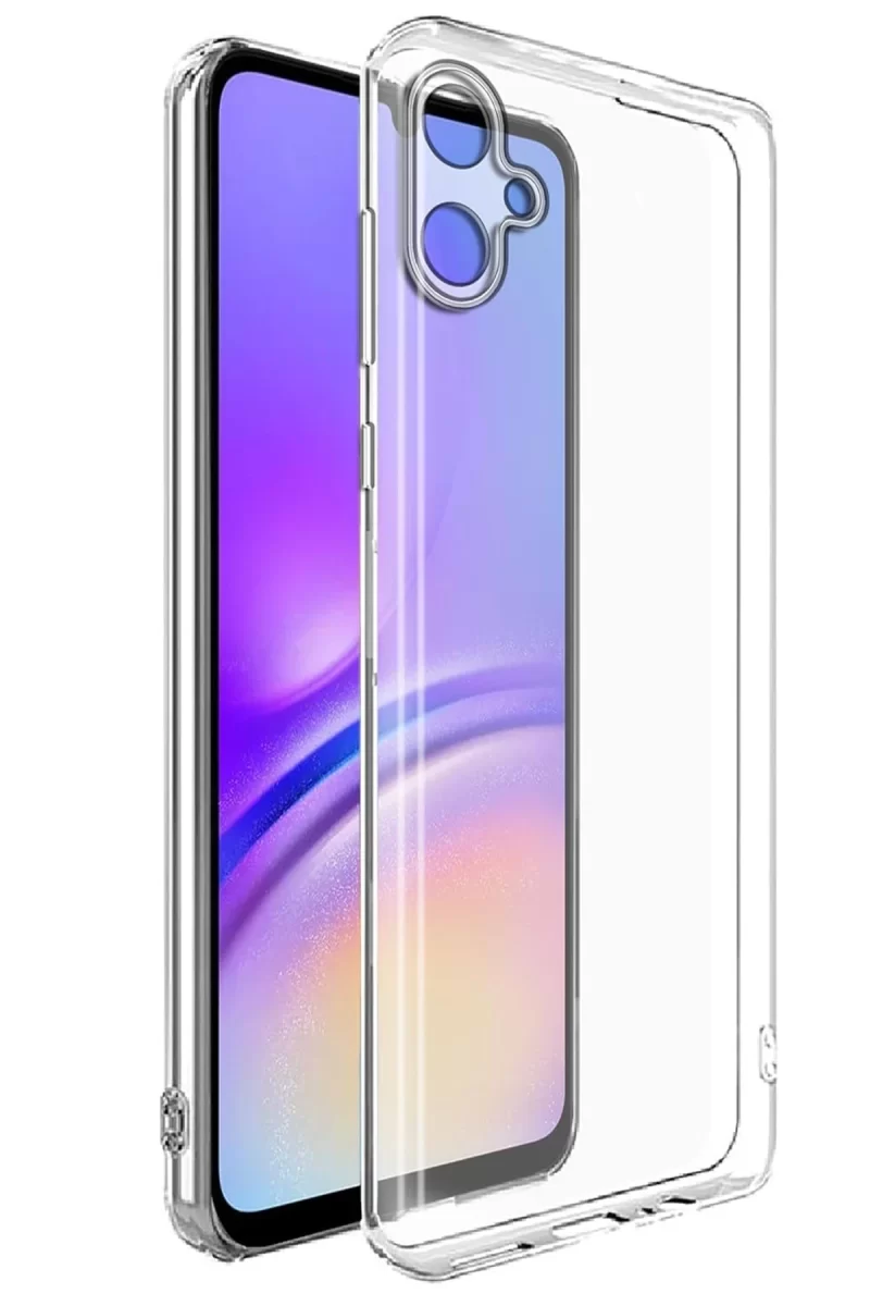 Newface Samsung Galaxy A07 4G Lüx Şeffaf Silikon - Şeffaf