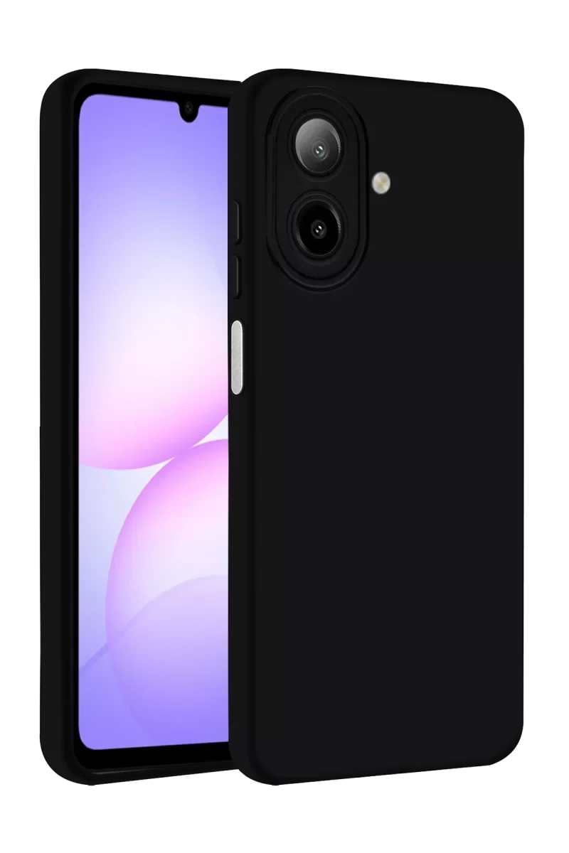 Newface Samsung Galaxy A07 4G First Silikon - Siyah