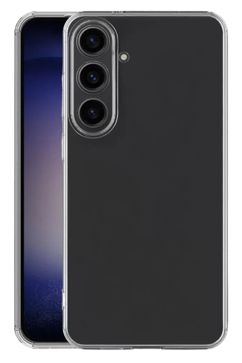 Newface Samsung Galaxy S25 FE Kılıf Lüx Şeffaf Silikon