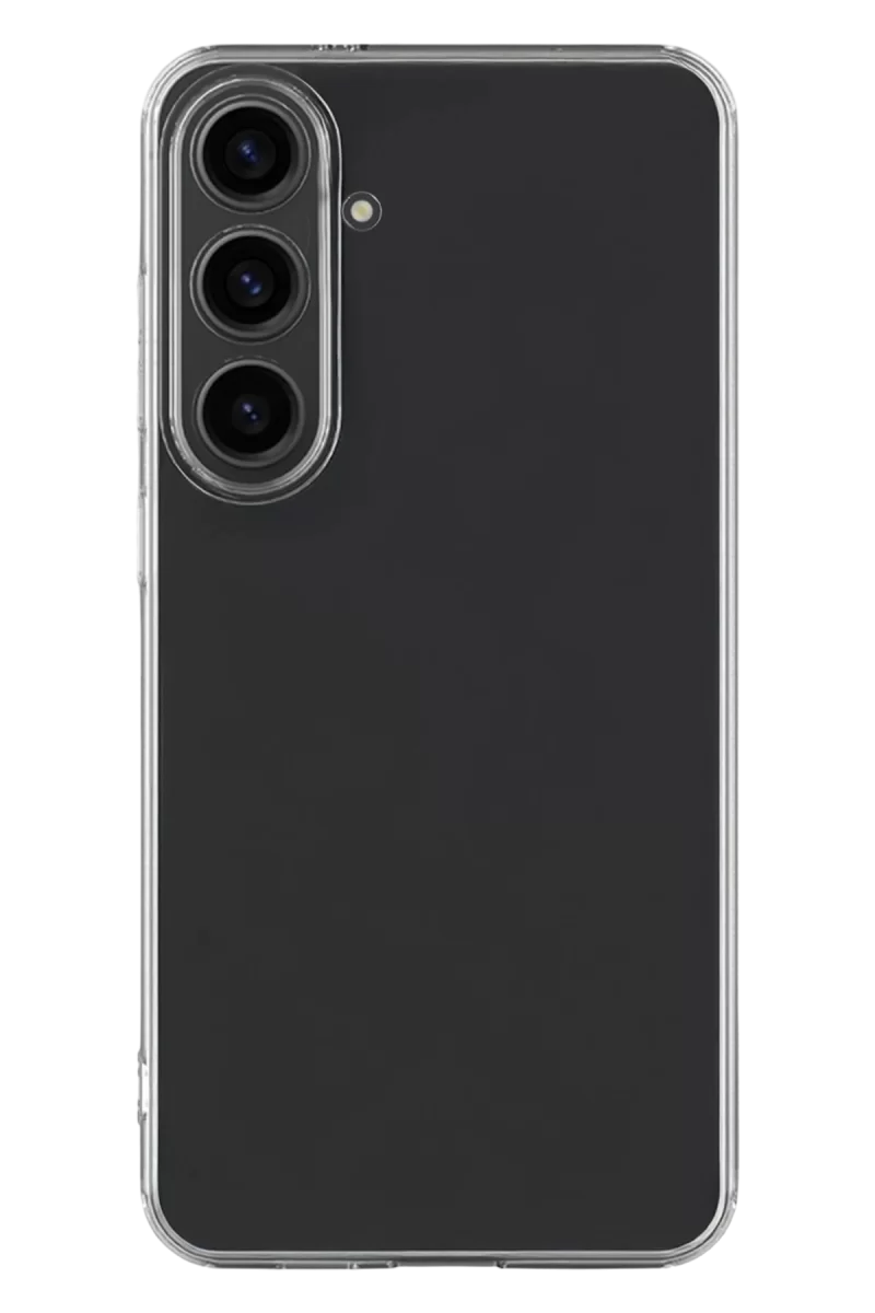 Newface Samsung Galaxy S25 FE Kılıf Lüx Şeffaf Silikon