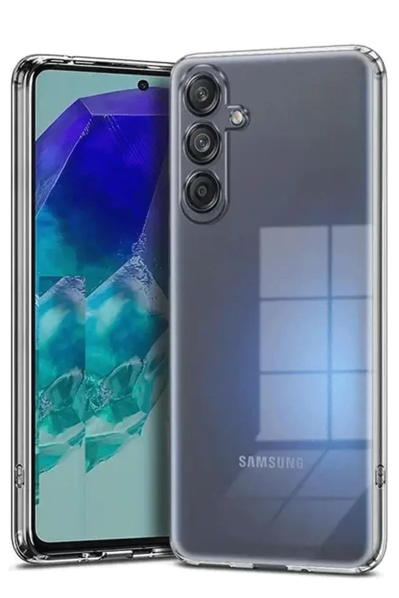Newface Samsung Galaxy A17 5G Kılıf Lüx Şeffaf Silikon