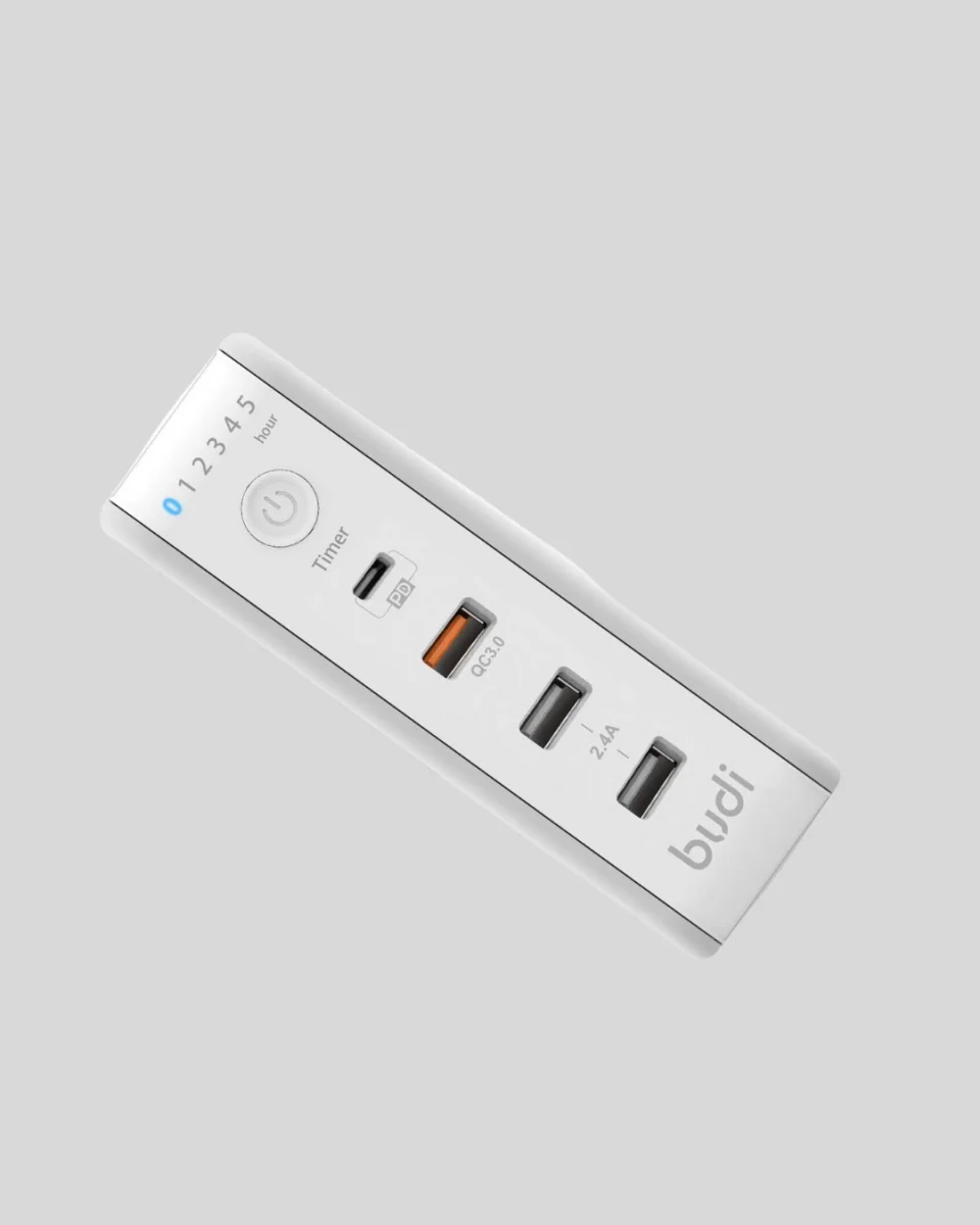 Zaman Kontrollü Şarj Cihazı 30W Hızlı Şarj ve Çoklu USB Çıkışı