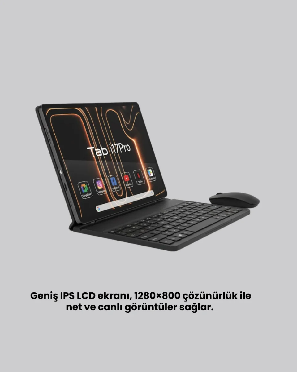 10.1 İnç IPS Ekranlı Android Tablet Bilgisayar Seti