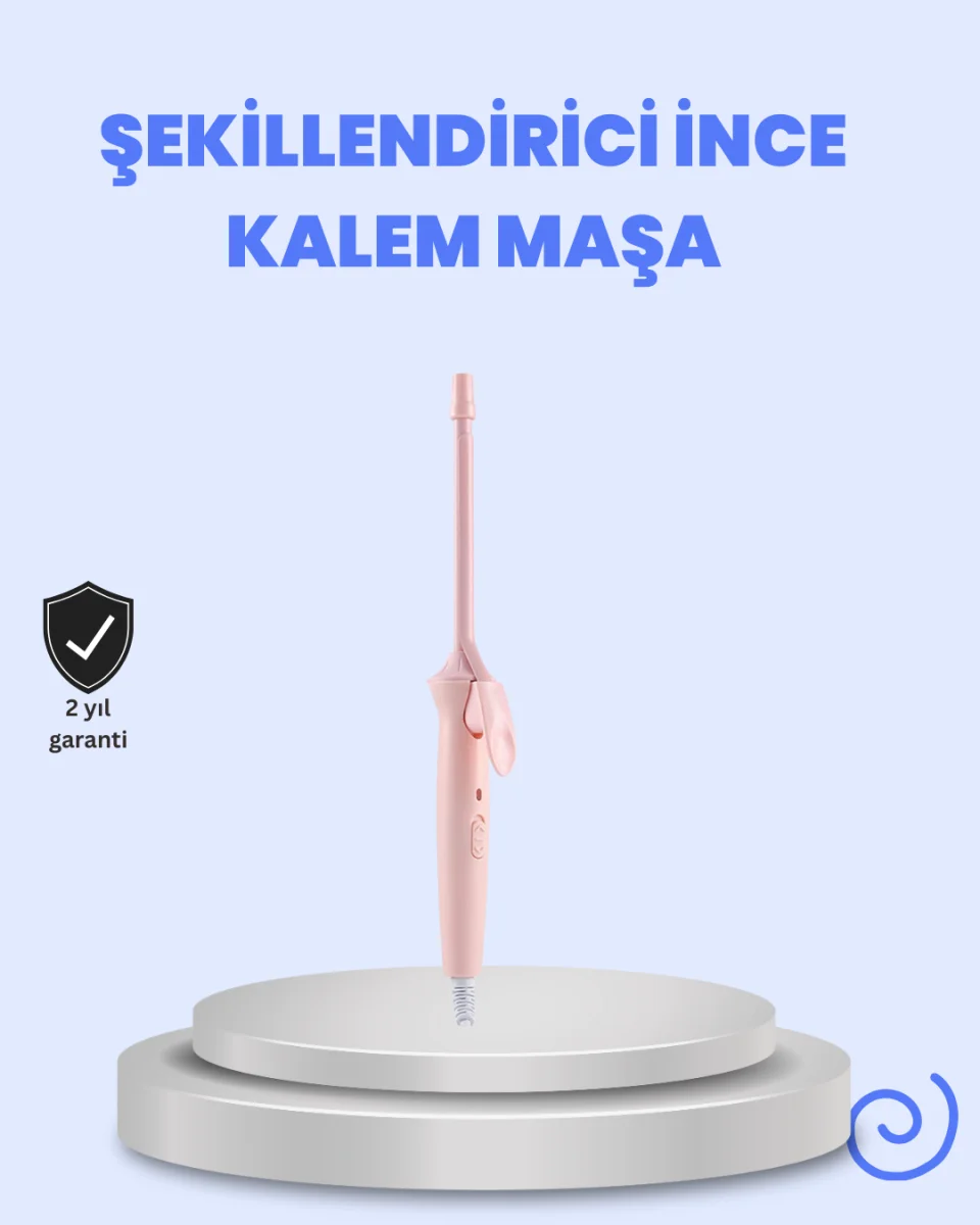 Seramik Kaplamalı İnce Saç Maşası 130°C Sabit Isı