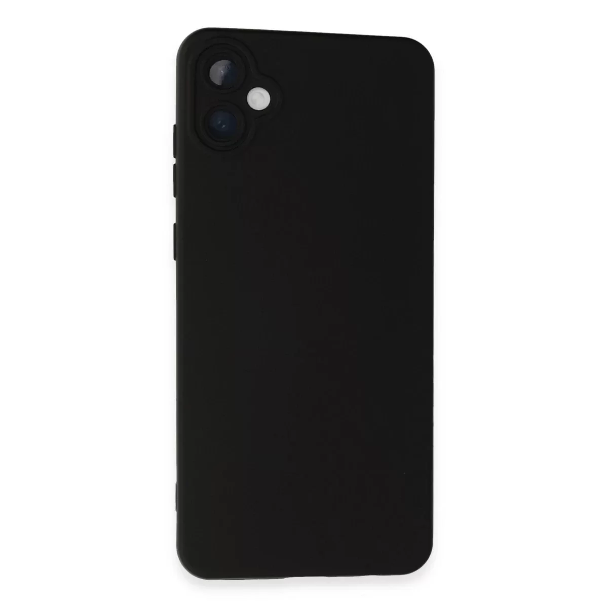 Newface Samsung Galaxy A05 Kılıf Nano içi Kadife Silikon - Siyah