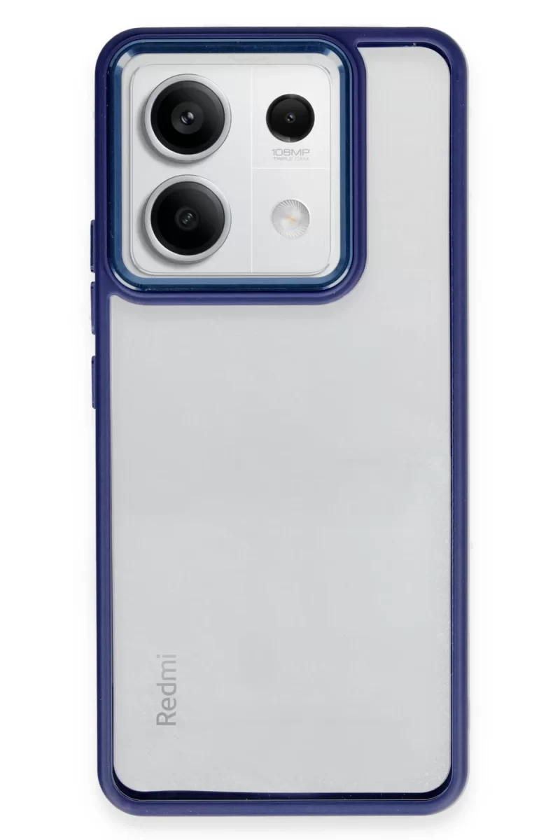 Newface Xiaomi Redmi Note 13 Pro 5G Kılıf Power Silikon - Lacivert