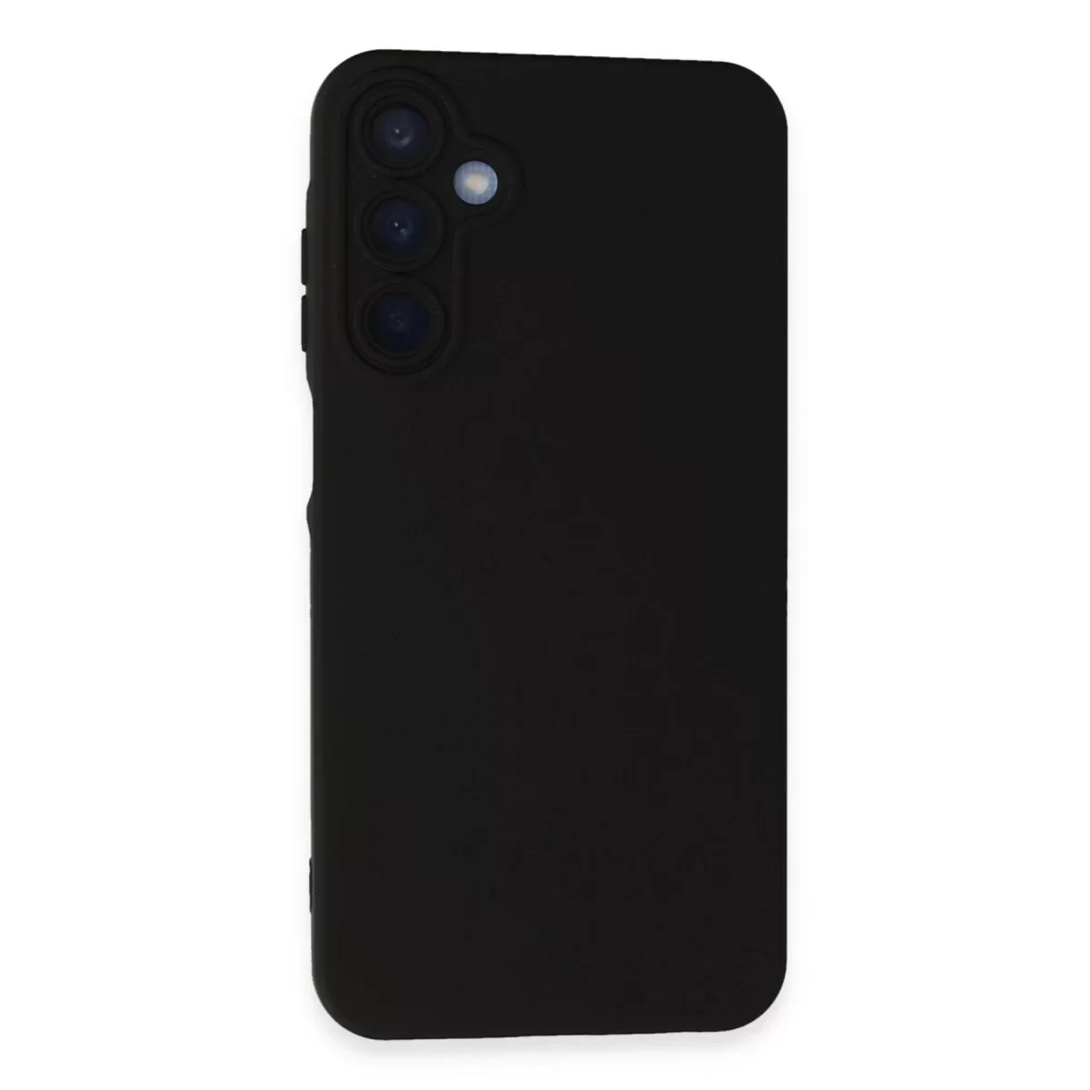 Newface Samsung Galaxy A05S Kılıf Nano içi Kadife Silikon - Siyah