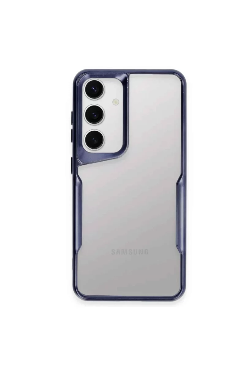 Newface Samsung Galaxy A25 5G Kılıf Boyi Silikon Kapak - Lacivert