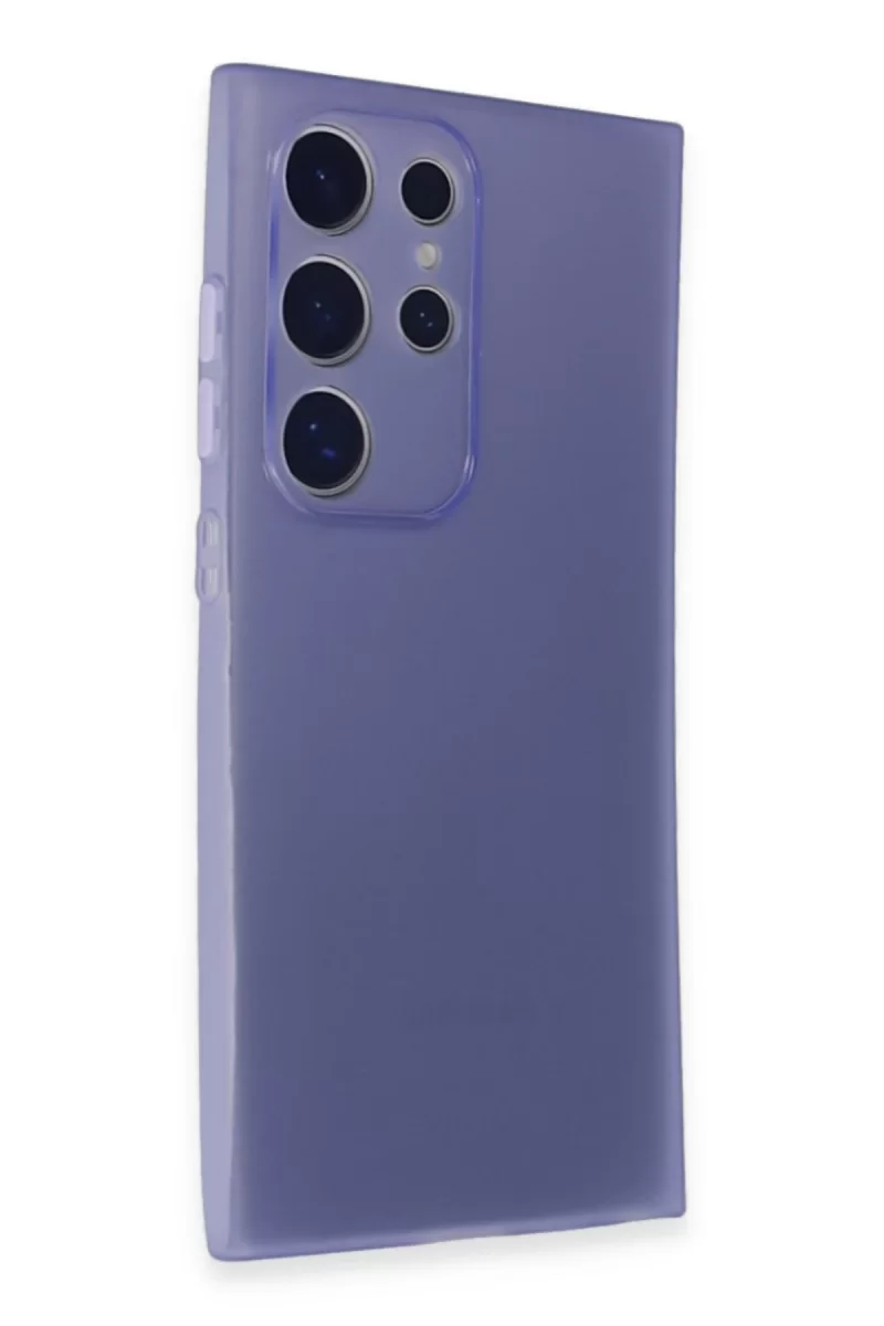 Newface Samsung Galaxy S24 Ultra Kılıf Puma Silikon - Mor