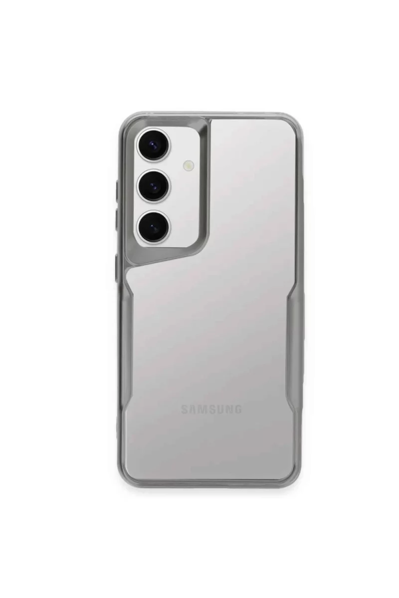 Newface Samsung Galaxy A25 5G Kılıf Boyi Silikon Kapak - Gümüş