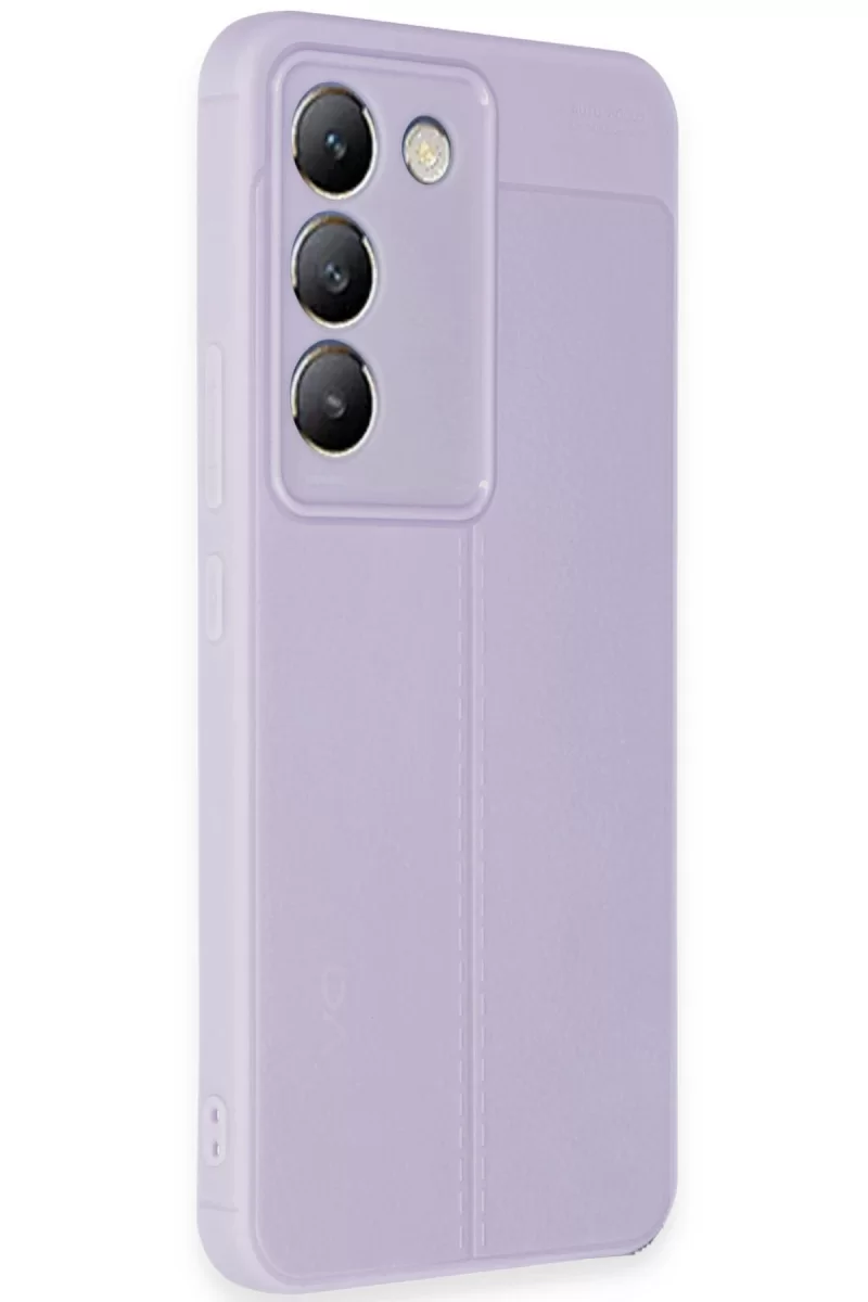 Newface Vivo V30 Lite 4G Kılıf Auto Focus Kapak - Lila
