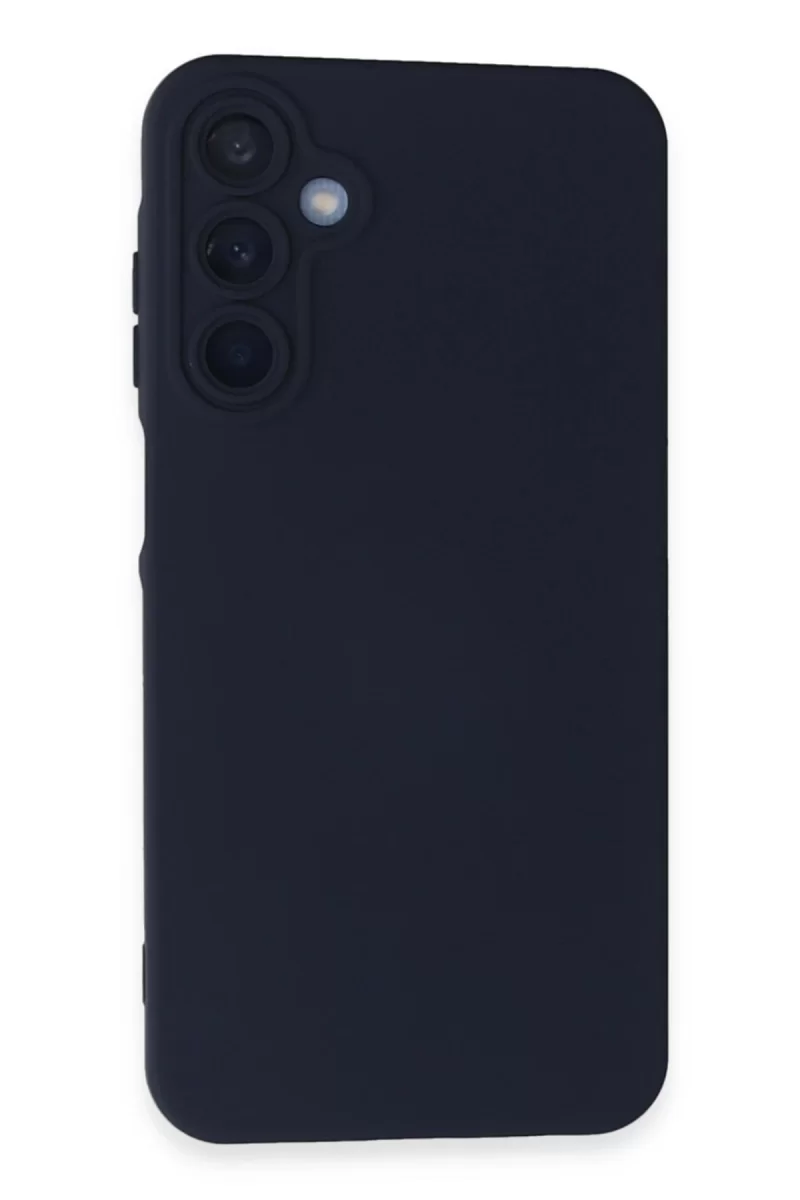 Newface Samsung Galaxy A05S Kılıf Nano içi Kadife Silikon - Lacivert