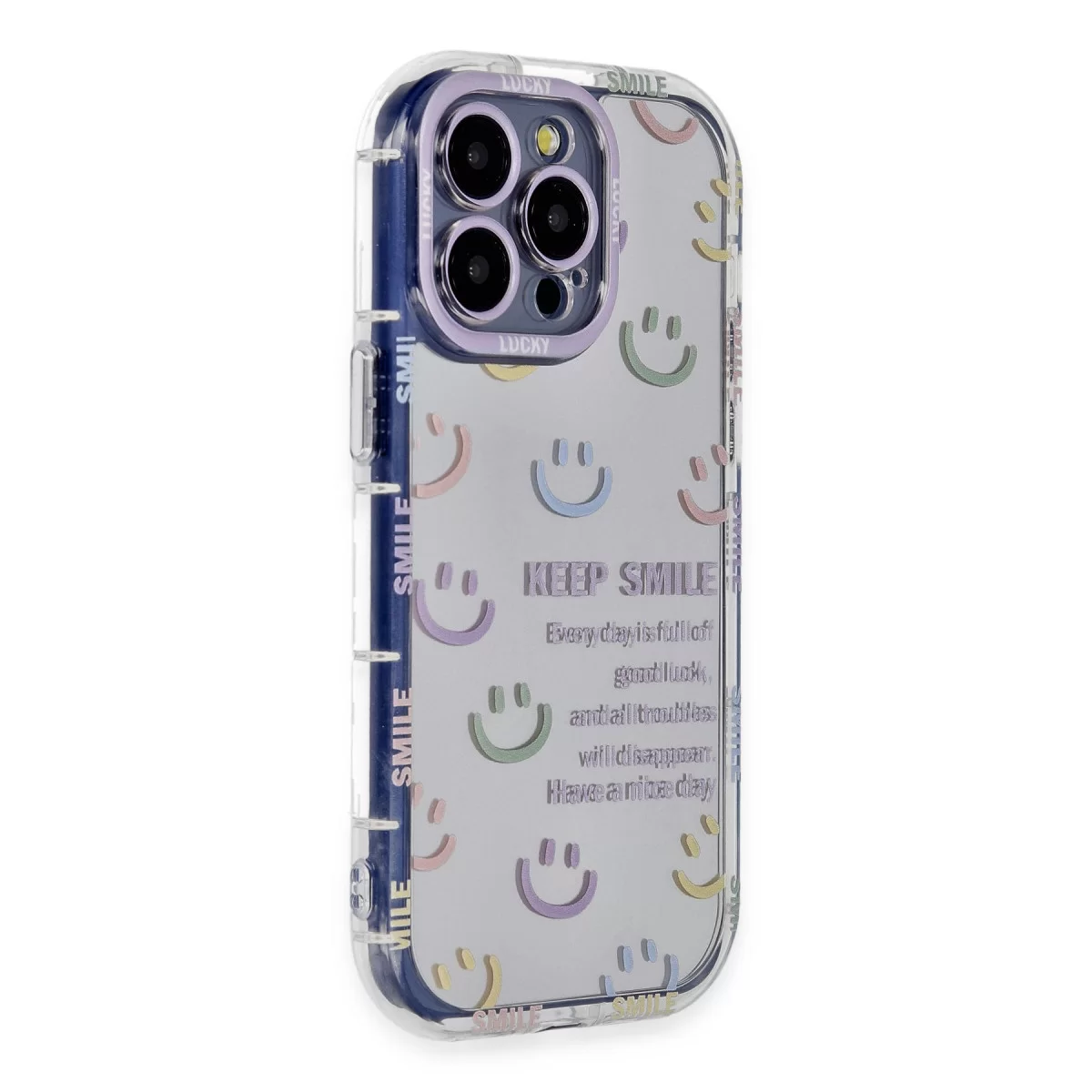 Newface Apple iPhone 14 Pro Kılıf Reflexion Desenli Kapak - Desen 2