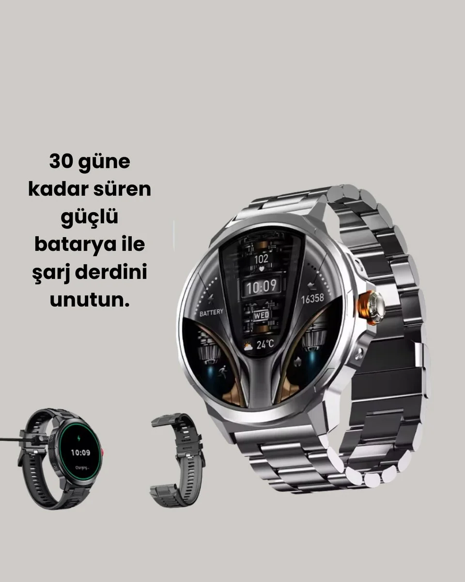 IP68 Su Toz Dirençli SW80 Akıllı Saat Android iOS Uyumlu