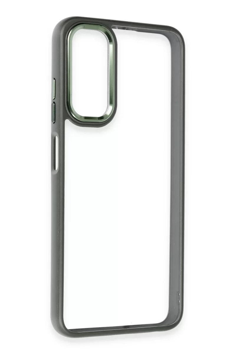 Newface Samsung Galaxy A05S Kılıf Power Silikon - Koyu Yeşil