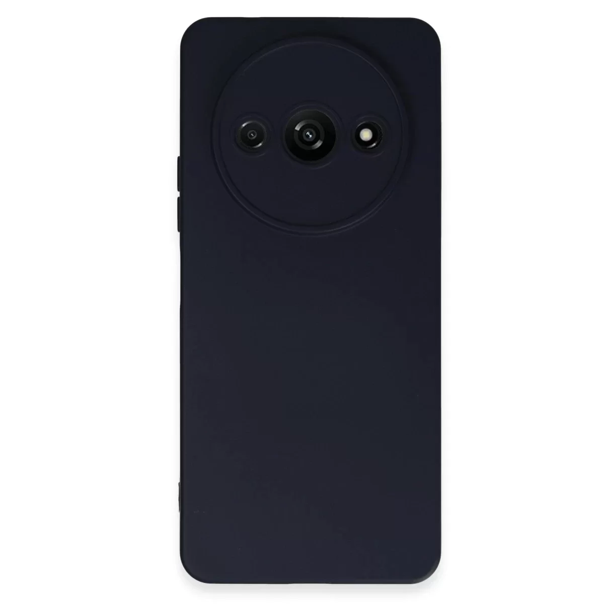 Newface Xiaomi Redmi A3 4G Kılıf Nano içi Kadife Silikon - Lacivert